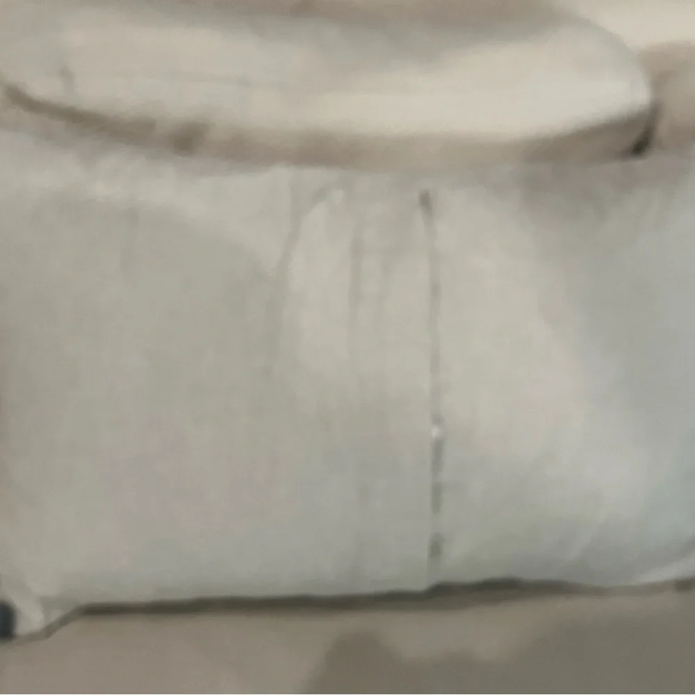 Pottery Barn Gray and Cream "Family"  LumbaR Pillowcase 16x26 (NO INSERT) - Picture 8 of 8